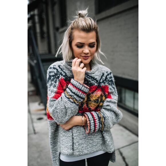 Free People | Arctic Blast Pullover Turtleneck Sweater // XS - Picture 2 of 13